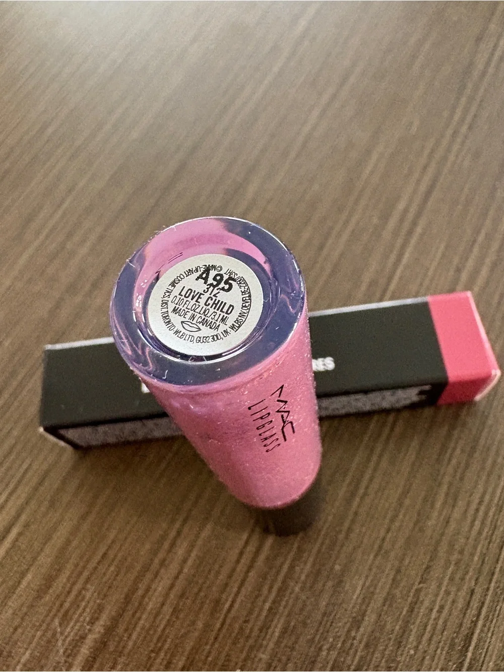 MAC Lipglass Love Child